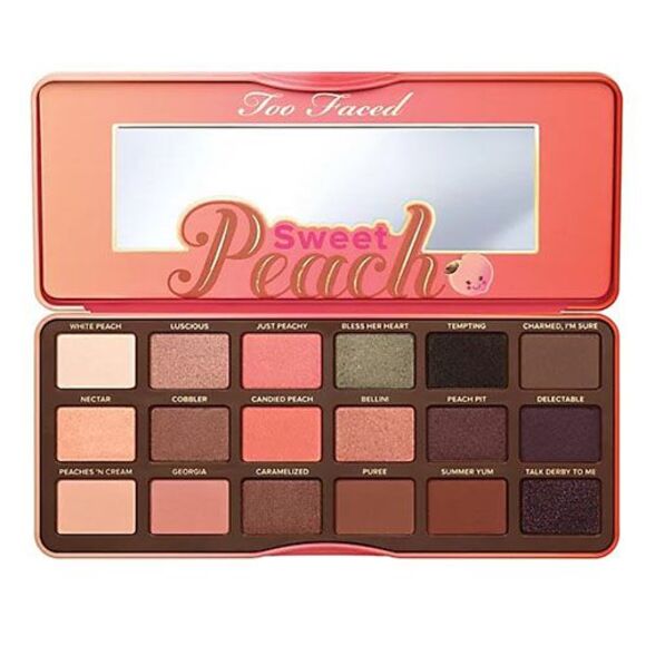 Too Faced Other - Too Faced Sweet Peach Eye Shadow Palette 0.54oz (Unboxed)